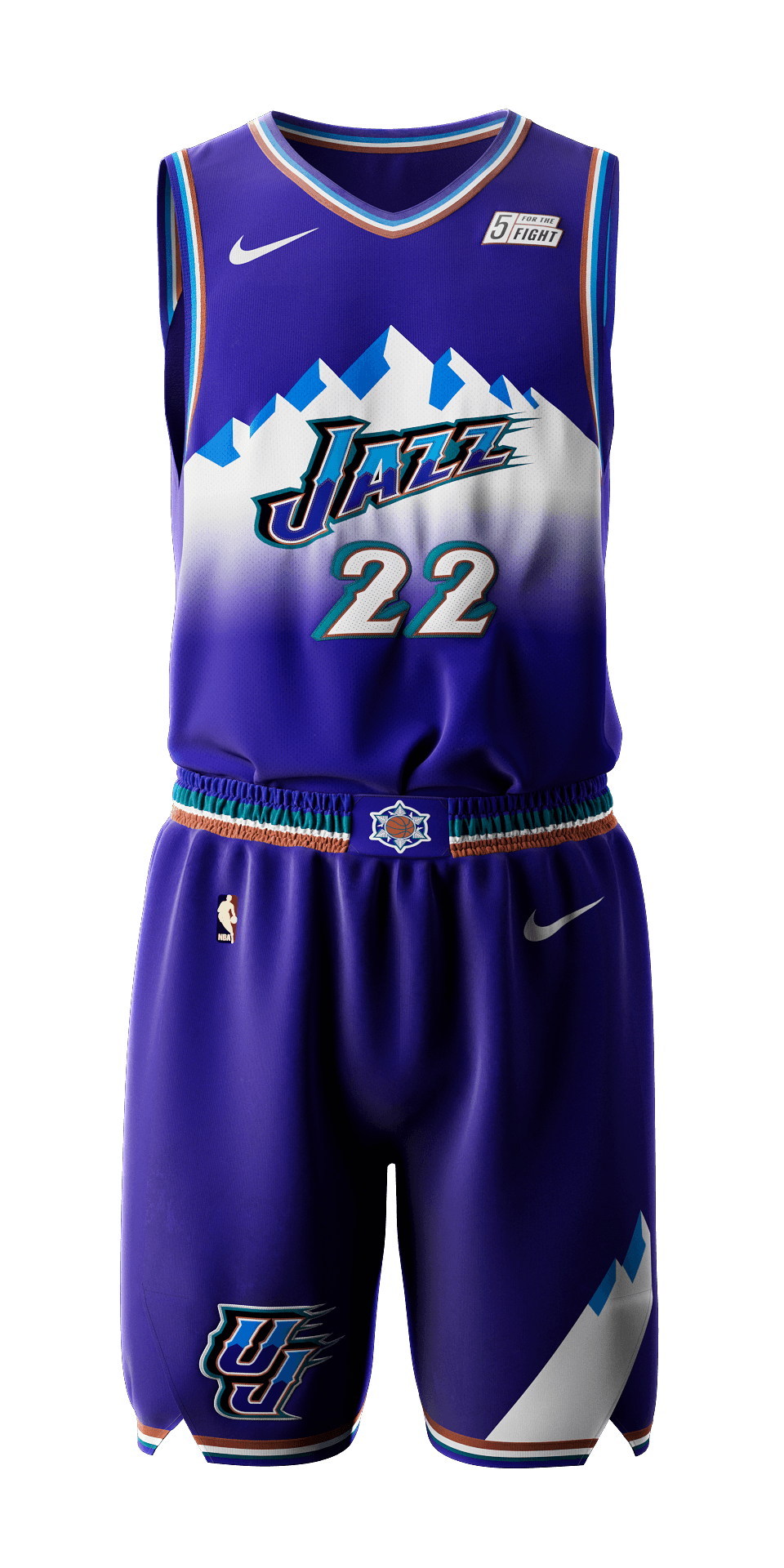 Utah jazz jersey sales mountains